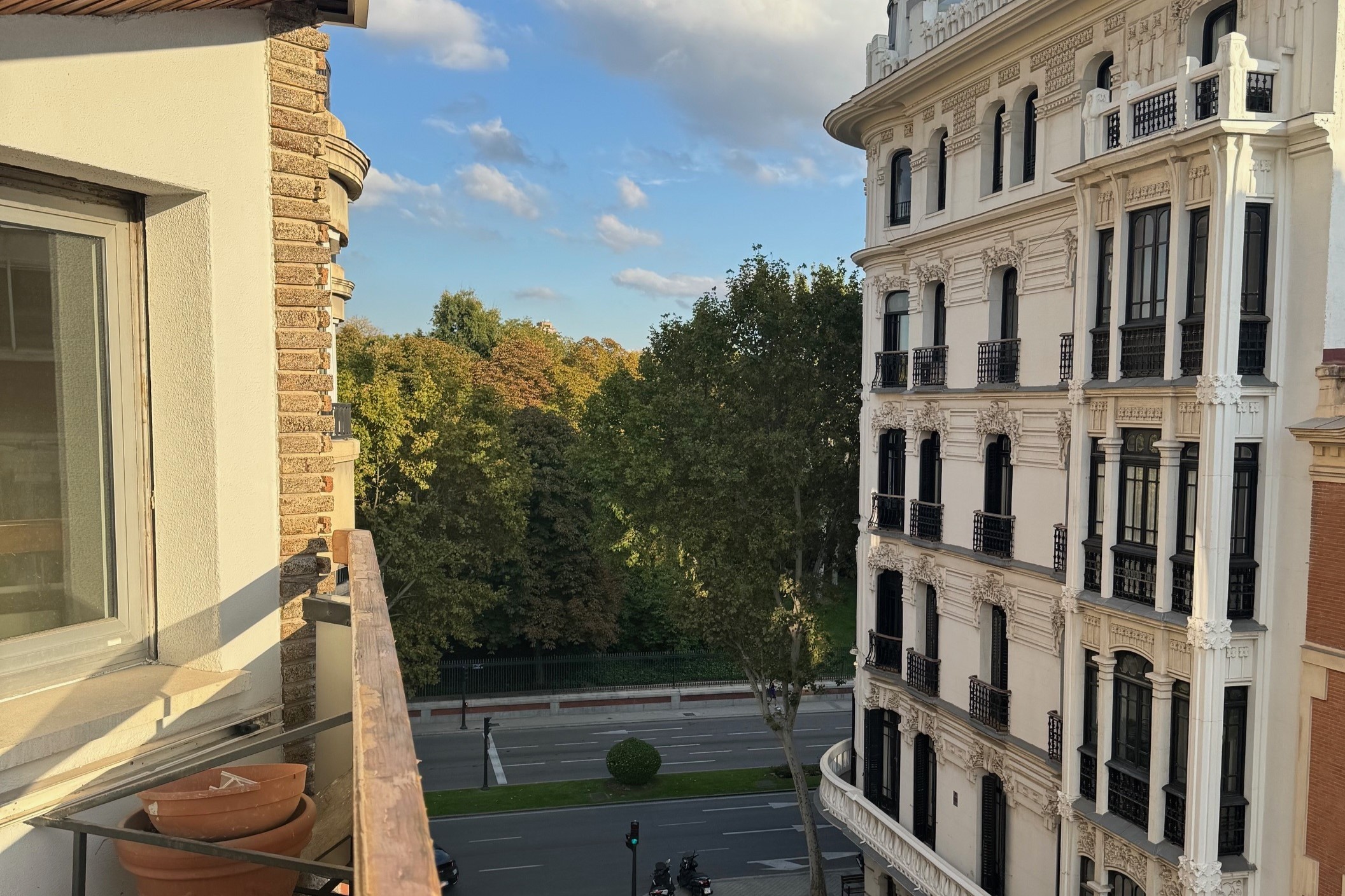 Estupendo piso con vistas al Retiro